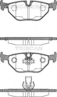 Колодки дискового тормоза Triscan 8110 11003 (фото 1)