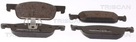 Колодки гальмівні для дискових гальм Triscan 8110 10610 (фото 1)