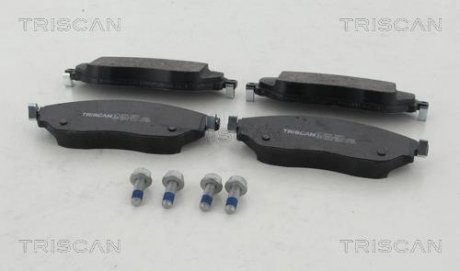 Колодки гальмівні для дискових гальм Triscan 8110 10604 (фото 1)