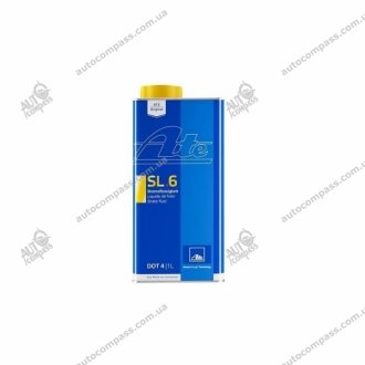 Тормозная жидкость SL.6 DOT 4 1 L ATE 03.9901-6432.2