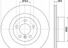 Диск гальмівний з покриттям PRO; задн. / BMW X3 F 25 2010-2017 HELLA PAGID 8DD355119-541 (фото 1)