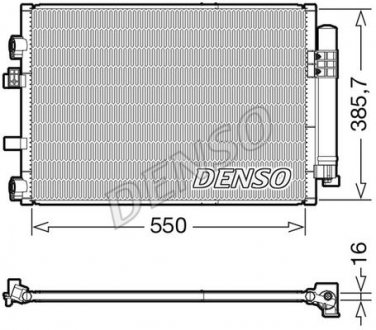 Радиатор кондиціонера Ford Denso DCN10044 (фото 1)