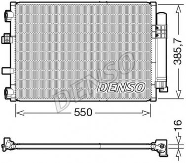 Радиатор кондиціонера Ford Denso DCN10043 (фото 1)