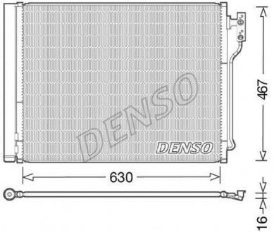 Радиатор кондиціонера Bmw Denso DCN05031 (фото 1)