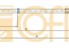 Трос стояночного тормоза COFLE 10.9055 (фото 1)