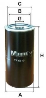Фільтр масляний M-Filter TF6510 (фото 1)