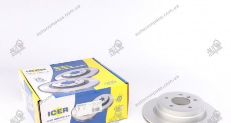 Диск тормозной ICER 78BD1974-2 (фото 1)