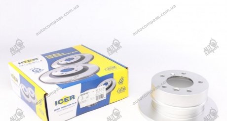 Диск тормозной ICER 78BD0184-1 (фото 1)