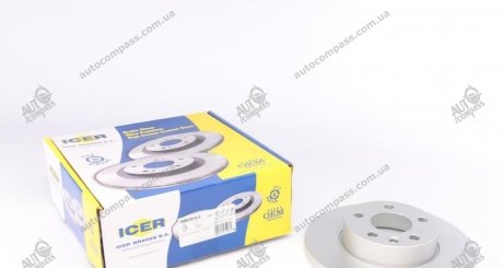 Тормозной диск ICER 78BD3018-2 (фото 1)