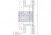 Тормозной диск DT 6.61008 (фото 1)