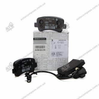 Гальмівні колодки задні Master III/Opel Movano 10- Renault 440603321R