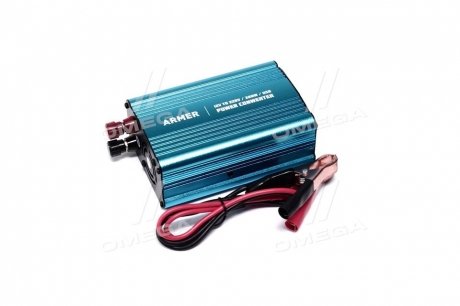 Перетворювач напруги 12V-220V/300W/USB/мод.хвиля <> ARMER ARM-PI300 (фото 1)