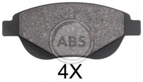 Гальмівні колодки дискові (1 к-т) A.B.S 37885 (фото 1)