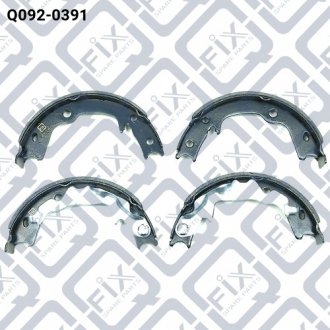 Колодки гальма стоянки Q-FIX Q0920391