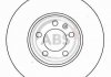 Гальмівний диск перед. A1/A3/Bora/Cordoba/Fabia (96-21) A.B.S 16882 (фото 2)