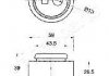 Citroen ролик натяжителя ремня saxo,xsara,106,205 JAPANPARTS BE-120 (фото 2)