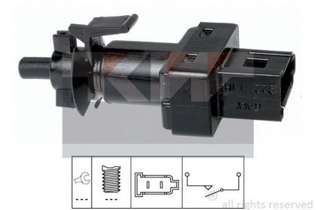 Датчик педали сцепления, (лягушка) 2 выхода, 95-06 KW 510 222 (фото 1)