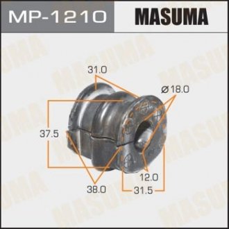 Втулка перед стабилизатора (note e12, k13) Masuma MP1210 (фото 1)
