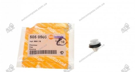 Кліпса кріплення обшивки дверей Peugeot Partner 06- AUTOTECHTEILE 505 0505