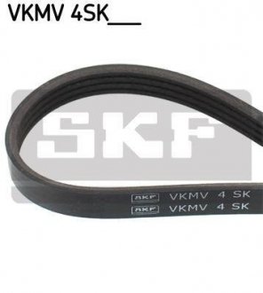 Ремінь поликлиновый 4sk922 (elastic) SKF VKMV 4SK922 (фото 1)