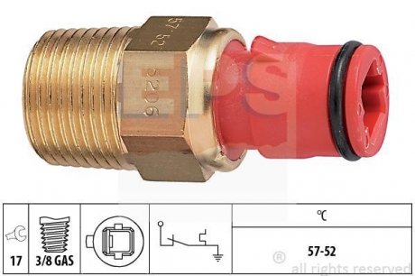 Термовыключатель вентилятора радиатора EPS 1.850.206 (фото 1)