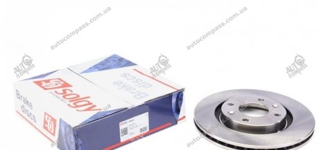 Диск тормозной SOLGY 208044