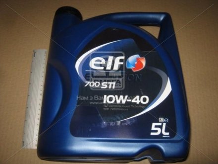 Масло моторне 10W40 EVOL 700 STI (5л) ELF 214124 (фото 1)