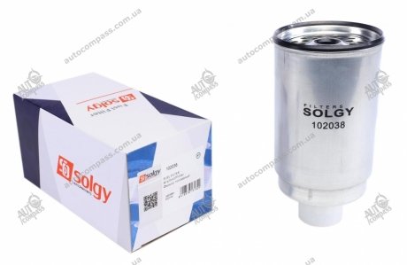 Фильтр топливный SOLGY 102038 (фото 1)