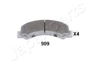 Колодки тормозные дисковые isuzu n-serie JAPANPARTS PP-909AF (фото 1)