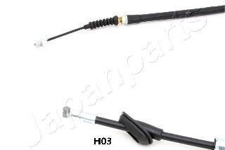 Трос, стояночная тормозная система JAPANPARTS BC-H03 (фото 1)