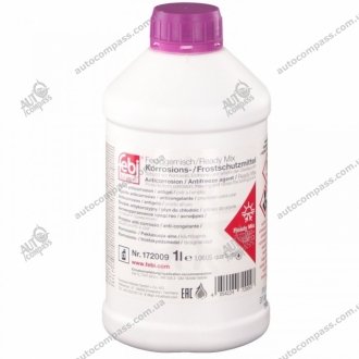 Антифриз фиолетовый ready mix -35c g12 + (канистра 10л) Febi 172011 (фото 1)