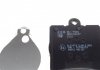 Комплект тормозных колодок, дисковый тормоз BluePrint ADA104207 (фото 2)
