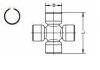 Хрестовина GKN/Spidan U315 (фото 2)