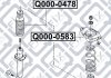 Пыльник заднего амортизатора Q-FIX Q0000478 (фото 3)