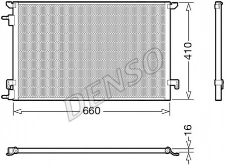 Радиатор кондиціонера Denso DCN20045 (фото 1)