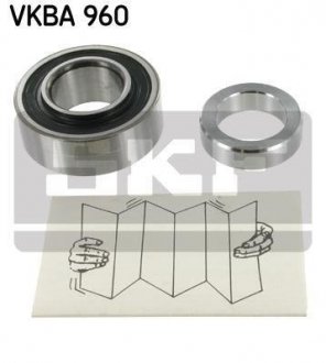 Підшипник колісний SKF VKBA 960 (фото 1)