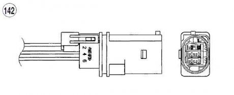 Лямбда-зонд NGK 95001 (фото 1)