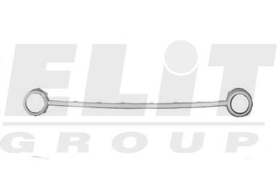 Решетка переднего бампера + грунт.+ накладка ELIT KH9514 920 (фото 1)