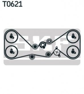 Водяний насос + комплект зубчатого ременя SKF VKMC 98112