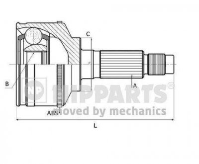 ШРУС NIPPARTS N2820519 (фото 1)