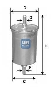 Топливный фильтр UFI 31.848.00 (фото 1)