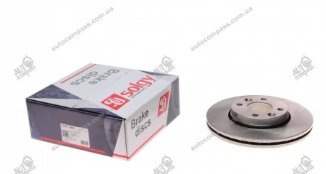 Диск тормозной SOLGY 208109