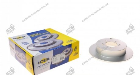Диск тормозной ICER 78BD4650-2 (фото 1)