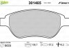 Гальмівні колодки дискові CITROEN/PEUGEOT Berlingo/C3/C4/Xsara/1007/207/Partner "1,4-2,0 "F "98>> Valeo ="301465" (фото 1)