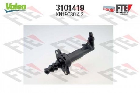 Робочий цилиндр сцепление vag a3, tt, ibiza, octavia, bora, golf, newbeetle, polo, trans. "1,4-2,5 "82-10 Valeo ="3101419" (фото 1)