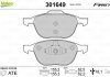 Гальмівні колодки дискові FORD/MAZDA/VOLVO Focus/Kuga/3/5/C30/C70/S40/V40/V50 "1,0-2,5 "F "03>> Valeo ="301649" (фото 1)