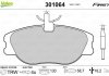 Гальмівні колодки дискові CITROEN/FIAT/LANCIA/PEUGEOT Jumpy/Scudo/806/Expert "1,6-2,1 "F "94-06 Valeo ="301064" (фото 2)