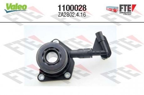 Підшипник вичавний ford, mazda b-max, fiesta, focus, fusion, ka, tourneo, transit, 2 "1,0-2,0 "98>> Valeo ="1100028" (фото 1)