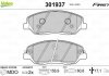 Гальмівні колодки дискові hyundai, kia, ssangyong santafe, sorento, korando "2,0-2,7 "f "06>> Valeo ="301937" (фото 2)