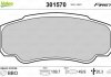 Гальмівні колодки дискові citroen, fiat, peugeot jumper, ducato, boxer "2,0-2,8 "r "00>> Valeo ="301570" (фото 1)